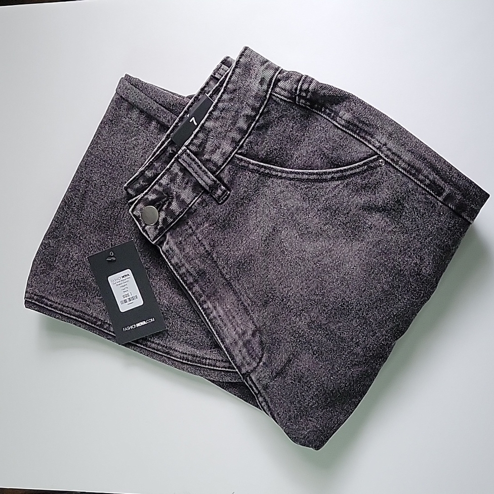 🆕️ Fashion Nova Non Stretch Denim Joggers Jean